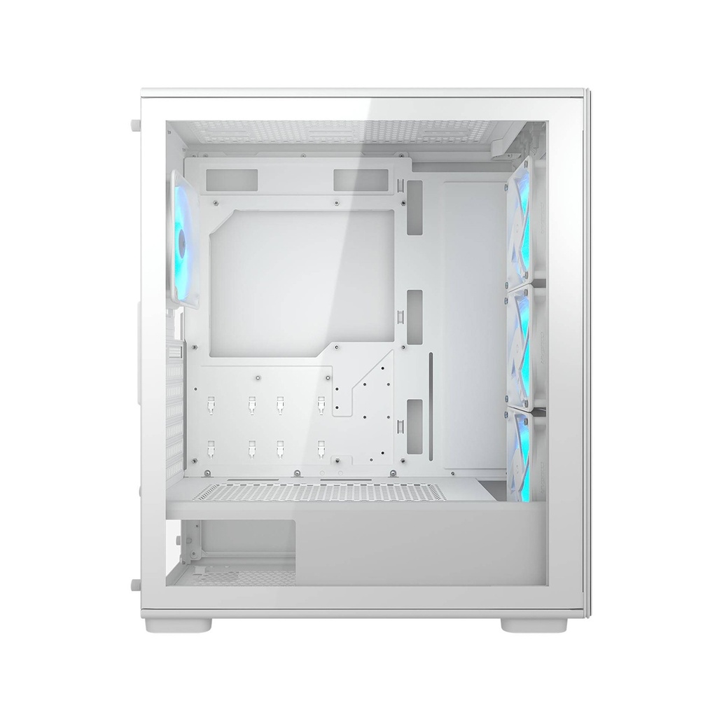 Cougar MX220 RGB Mid Tower Tempered Glass Side Panel Case With 4 Fan RGB - White