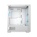 Cougar MX220 RGB Mid Tower Tempered Glass Side Panel Case With 4 Fan RGB - White