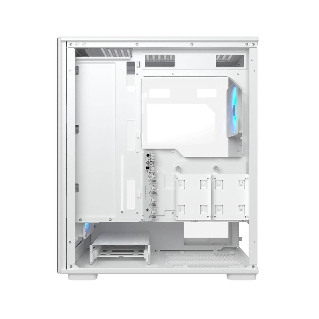 Cougar MX220 RGB Mid Tower Tempered Glass Side Panel Case With 4 Fan RGB - White