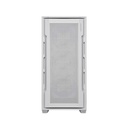 Cougar UniFace Mid Tower Tempered Glass Side Panel Case With 2 Fan Non RGB - White