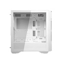 Cougar UniFace Mid Tower Tempered Glass Side Panel Case With 2 Fan Non RGB - White
