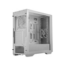 Cougar UniFace Mid Tower Tempered Glass Side Panel Case With 2 Fan Non RGB - White
