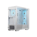 Cougar UniFace RGB Mid Tower Tempered Glass Side Panel Case With 4 Fan RGB - White