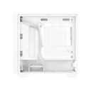 Asus A21 Plus Micro ATX Tower Tempered Glass Side Panel Case With 4 ARGB Fan - White