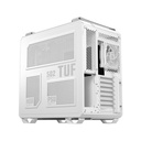 Asus Tuf Gaming GT502 Horizon Mid Tower Two Panel Front & Left Side Tempered Glass Case with 4 ARGB Fans - White