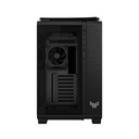Asus Tuf Gaming GT502 Horizon Mid Tower Two Panel Front & Left Side Tempered Glass Case with 4 ARGB Fans - Black