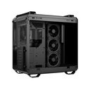 Asus Tuf Gaming GT502 Horizon Mid Tower Two Panel Front & Left Side Tempered Glass Case with 4 ARGB Fans - Black