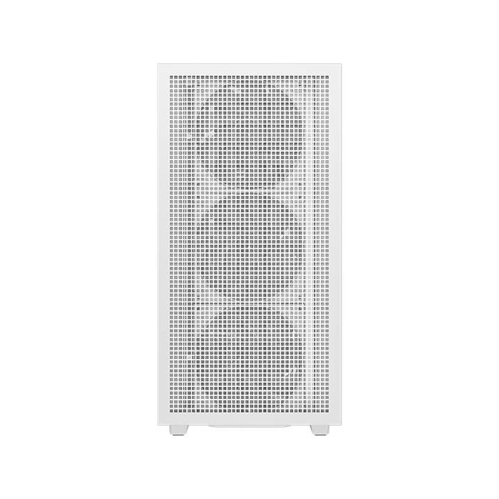 DeepCool CH560 Digital ATX Mid Tower Tempered Glass Side Panel Case with 4 RGB Fans - White
