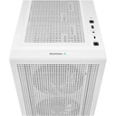 DeepCool CH560 Digital ATX Mid Tower Tempered Glass Side Panel Case with 4 RGB Fans - White