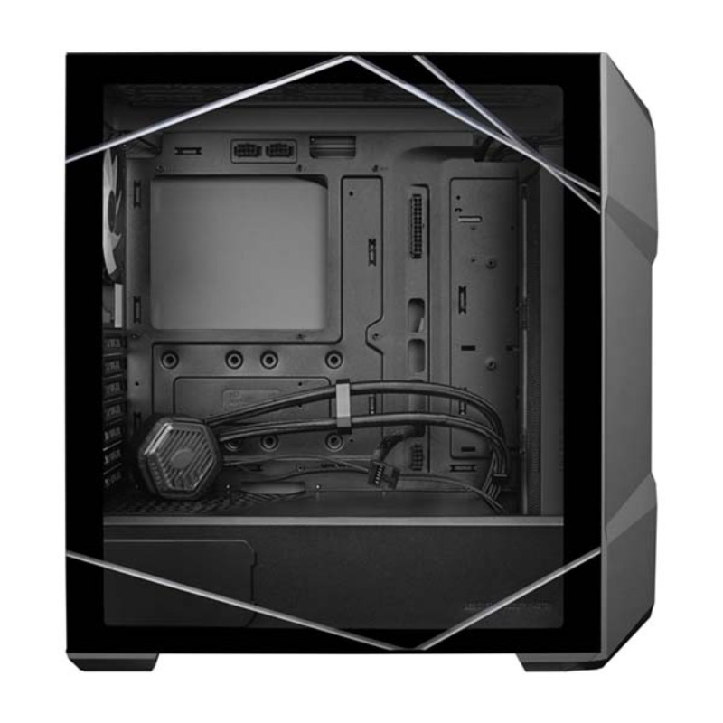 Cooler Master TD500 MAX Tempered Glass ATX Computer Case - Black