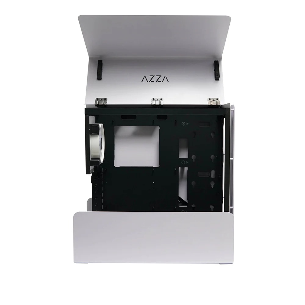 AZZA Cast 808 Mid-Tower PC Case - White