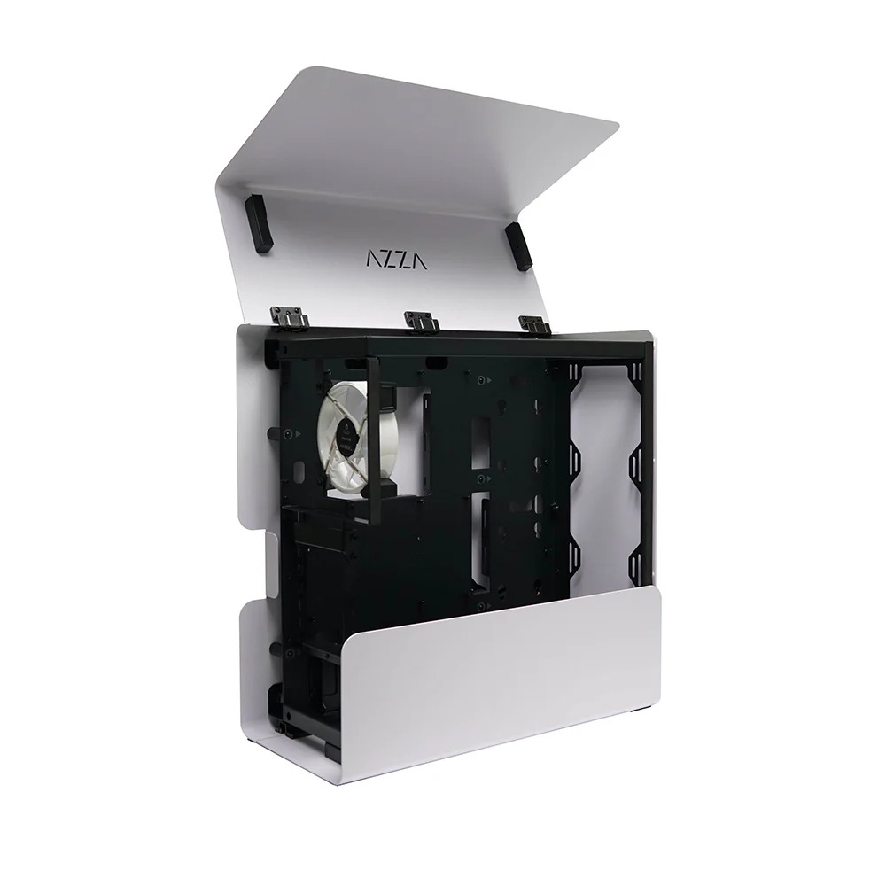 AZZA Cast 808 Mid-Tower PC Case - White
