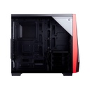 Corsair Carbide Series SPEC-04 Tempered Glass Mid-Tower Gaming Case - Black/Red