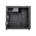 GameMax F36 Micro Tower Mesh Tempered Glass Side Panel Case with 3 RGB Fans - Black