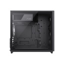 GameMax F36 Micro Tower Mesh Tempered Glass Side Panel Case with 3 RGB Fans - Black