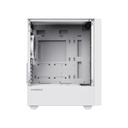 GameMax Storm Micro Tower Tempered Glass Side Panel Case without Fans - White