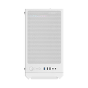 Sharx Striker Mid Tower Two Panel Front & Left Side Tempered Glass Case with 4 RGB Fans - White