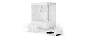 HYTE Y40 Mid Tower Two Panel Front & Left Side Tempered Glass Case With 2 Fan - Snow White