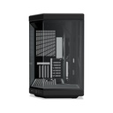 HYTE Y70 Mid Tower Two Panel Front & Left Side Tempered Glass Case without Fan - Black
