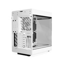 Hyte Y60 Mid Tower Two Panel Front & Left Side Tempered Glass Case with 3 Fans - White