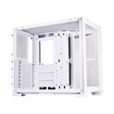 LIAN LI O11 Dynamic Mini Front And Side Tempered Glass Panel Micro ATX Tower Case - Snow Edition (No Fans Included)