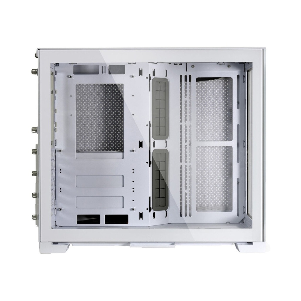 LIAN LI O11 Dynamic Mini Front And Side Tempered Glass Panel Micro ATX Tower Case - Snow Edition (No Fans Included)