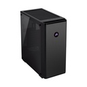 Corsair Carbide Series 175R RGB Mid Tower Steel Plastic Tempered Glass Panel Case with 1 Fan - Black
