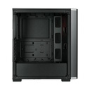 Corsair Carbide Series 175R RGB Mid Tower Steel Plastic Tempered Glass Panel Case with 1 Fan - Black
