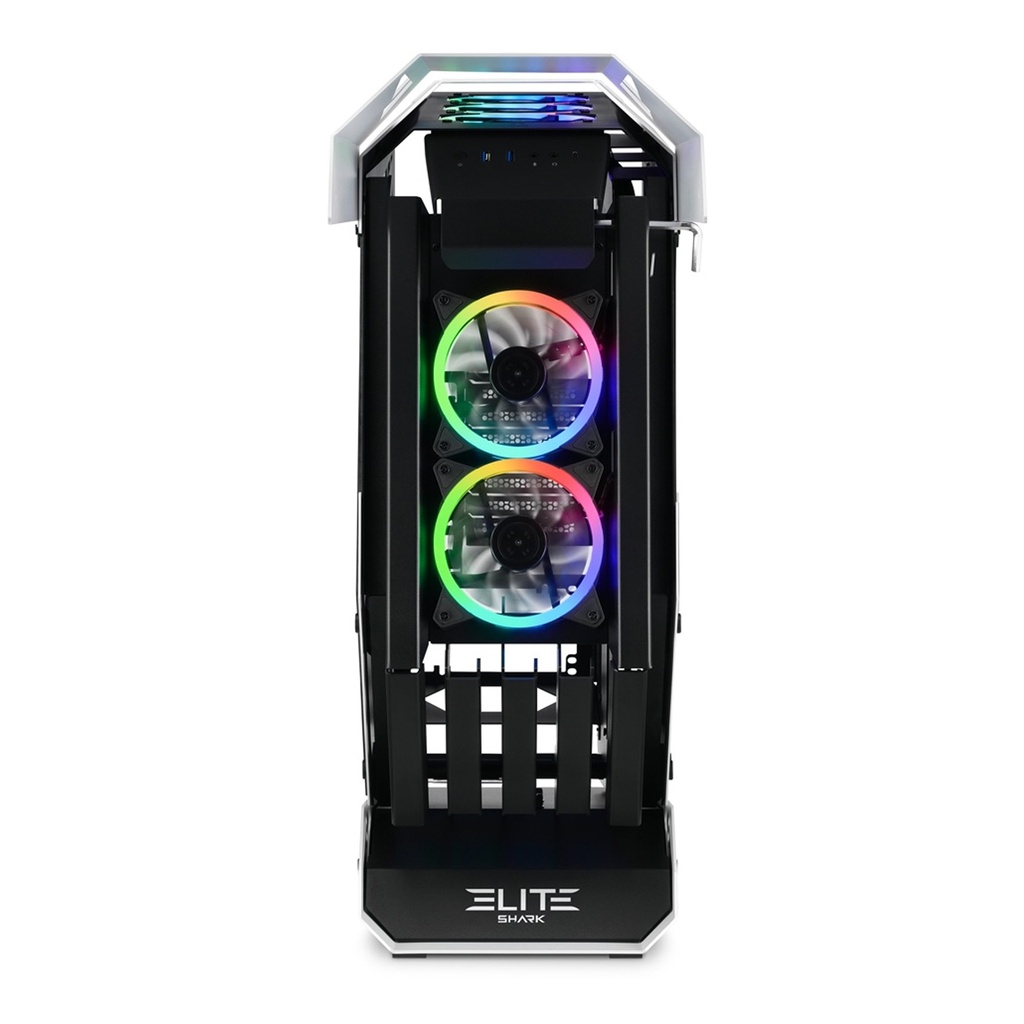 Sharkoon Elite Shark CA700 ATX PC Case Black/White