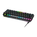 Corsair K70 Pro Mini Wireless/Wired 60% Mechanical Cherry MX Red Switch Keyboard with RGB Backlighting Black
