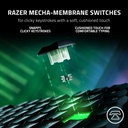 Razer Ornata V3 Gaming Keyboard: Low-Profile Keys, Mecha-Membrane Switches, UV-Coated Keycaps, Backlit Media Keys, 10-Zone RGB Lighting, Spill-Resistant, Magnetic Wrist Wrest - Black