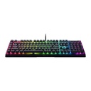 Razer BlackWidow V4 X Mechanical Gaming Keyboard with Razer Chroma RGB: Green Mechanical Switches, 6 Dedicated Macro Keys, Multi-Function Roller, Secondary Media Keys - Arabic Layout - Black