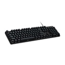 Logitech G413 SE Wired Mechanical Gaming Keyboard English/Arabic With Tactile Mechanical Switch - Black