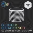 Glorious GMMK PRO Rotary Knob - White Ice