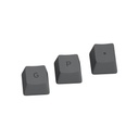 Glorious GPBT Premium PBT Keycaps (GMMK PRO / GMMK 2) - Black Ash