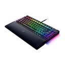 Razer BlackWidow V4 75% Mechanical Gaming Keyboard: Hot-Swappable Design, Compact & Durable, Orange Tactile Switches, Chroma RGB, MF Roller & Media Keys, Comfortable Wrist Rest - Black