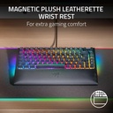 Razer BlackWidow V4 75% Mechanical Gaming Keyboard: Hot-Swappable Design, Compact & Durable, Orange Tactile Switches, Chroma RGB, MF Roller & Media Keys, Comfortable Wrist Rest - Black