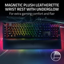 Razer BlackWidow V4 Pro Wired Mechanical Gaming Keyboard: Yellow Mechanical Switches, Linear & Silent, Doubleshot ABS Keycaps, Command Dial, Programmable Macros - Chroma RGB - Black