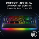 Razer BlackWidow V4 Pro Wired Mechanical Gaming Keyboard: Yellow Mechanical Switches, Linear & Silent, Doubleshot ABS Keycaps, Command Dial, Programmable Macros - Chroma RGB - Black