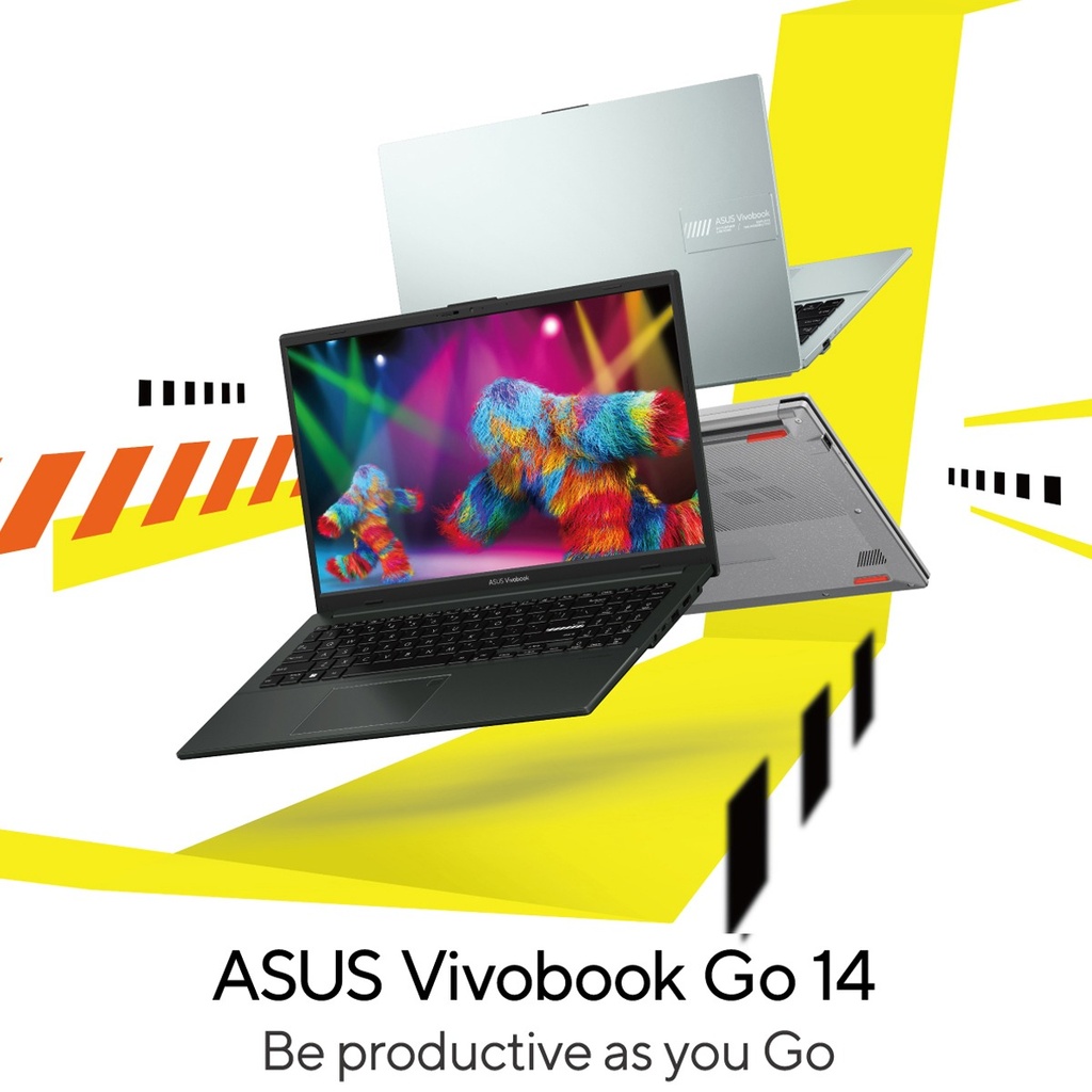 Asus VivoBook (E1404FA-NK185W) AMD Ryzen 5-7520U 8GB Ram 512GB SSD AMD Radeon Graphics 14" FHD (Win 11 Home) - Black