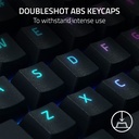 Razer BlackWidow V4 Pro Wired Mechanical Gaming Keyboard: Green Mechanical Switches Tactile & Clicky, Doubleshot ABS Keycaps, Command Dial, Programmable Macros - Chroma RGB - Black
