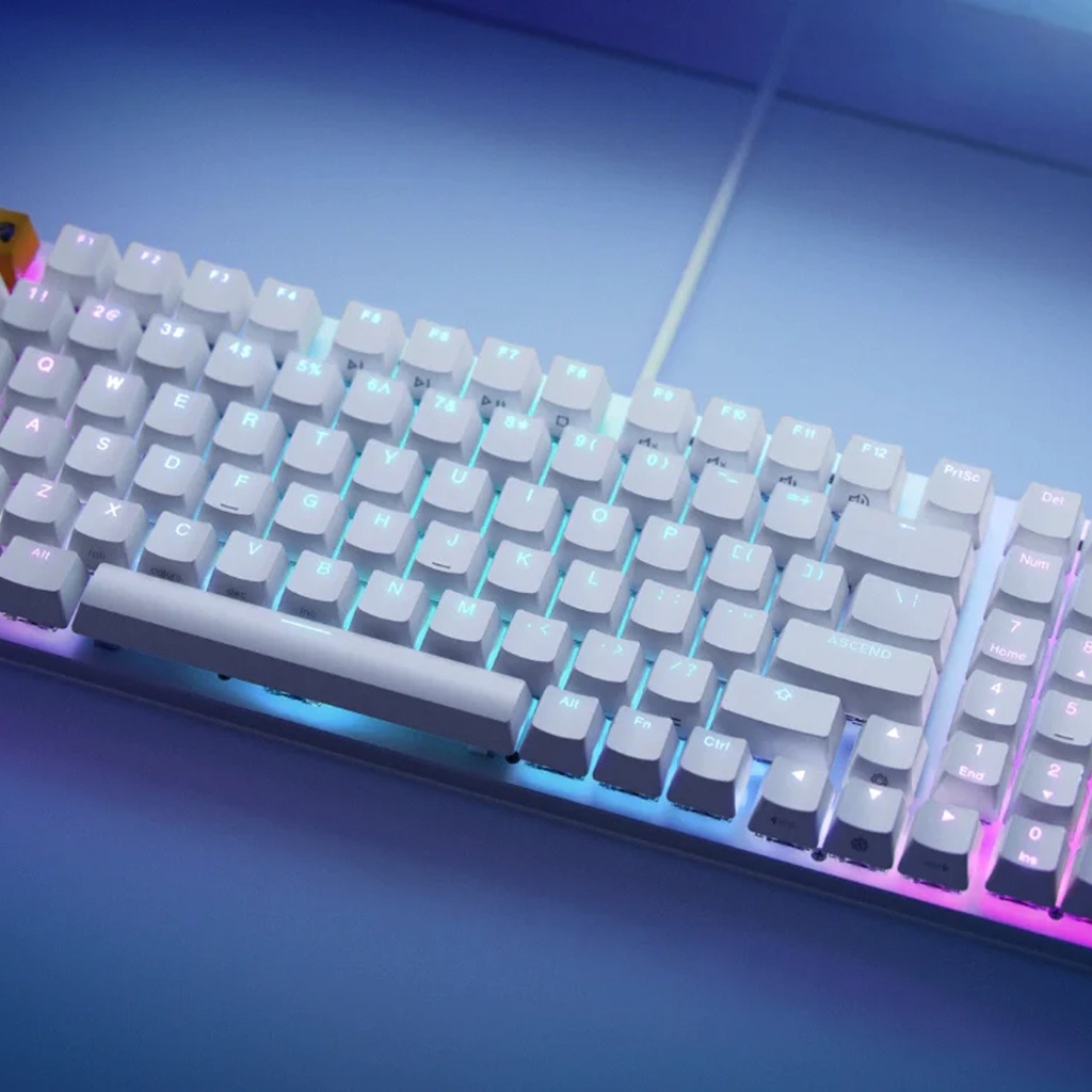 Glorious GMMK2 Full Size 96% Pre-Built Edition Modular Wired Mechanical Keyboard (Arabic) - White