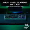 Razer Huntsman V3 Pro Esports Gaming Keyboard: Analog Optical Switches, Rapid Trigger & Adjustable Actuation, Media Keys & Dial, Doubleshot PBT Keycaps, Wrist Rest - Black