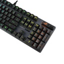 Asus XA11 Rog Strix Scope II Wired Optical Mechanical Gaming Keyboard RX Red Switch Linear & Swift (Arabic) - Black