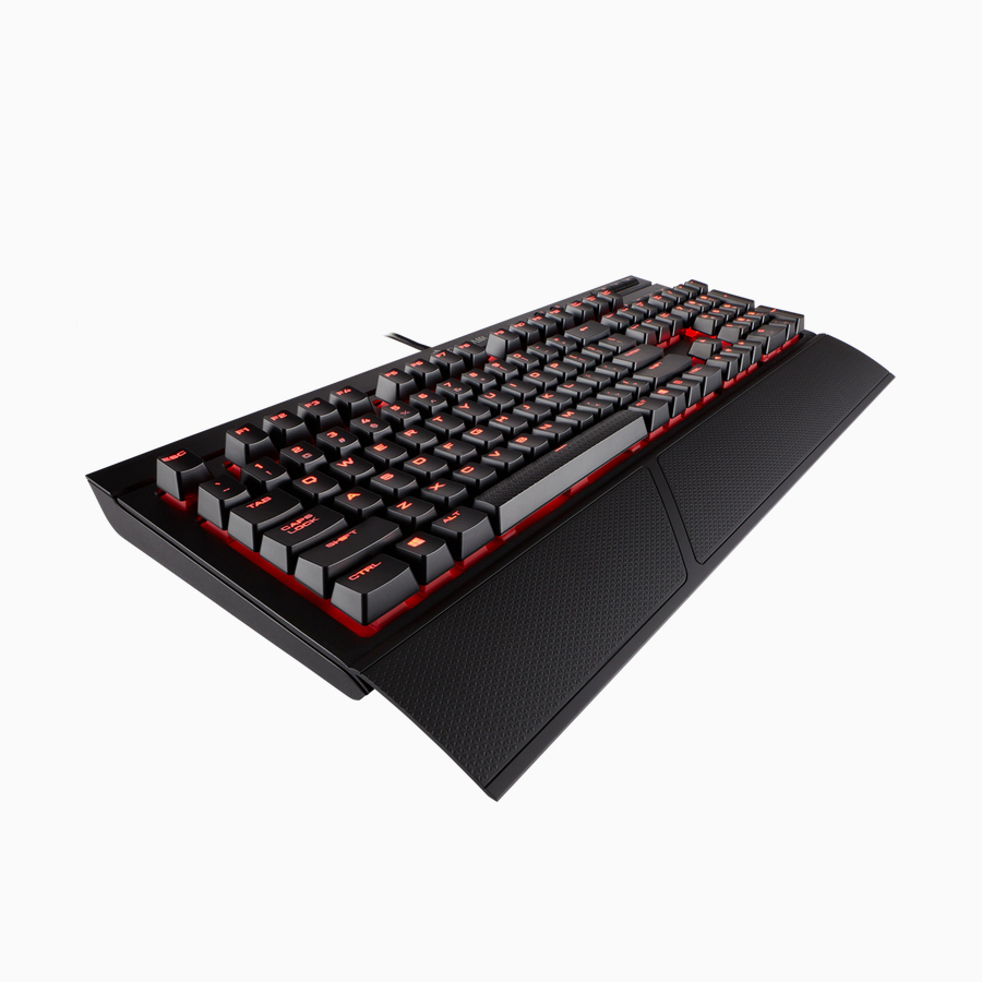 Corsair K68 Mechanical Gaming KeyBoard Red LED MX Cherry Red Switch