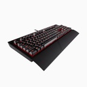 Corsair K68 Mechanical Gaming KeyBoard Red LED MX Cherry Red Switch