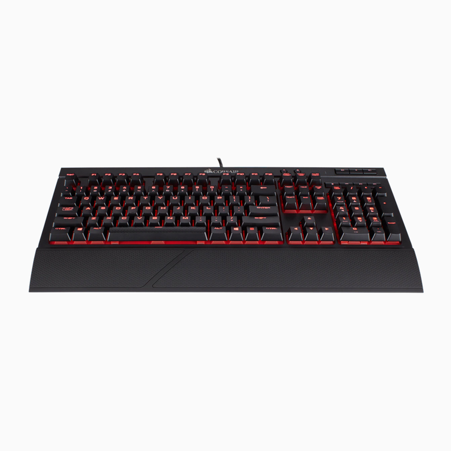 Corsair K68 Mechanical Gaming KeyBoard Red LED MX Cherry Red Switch