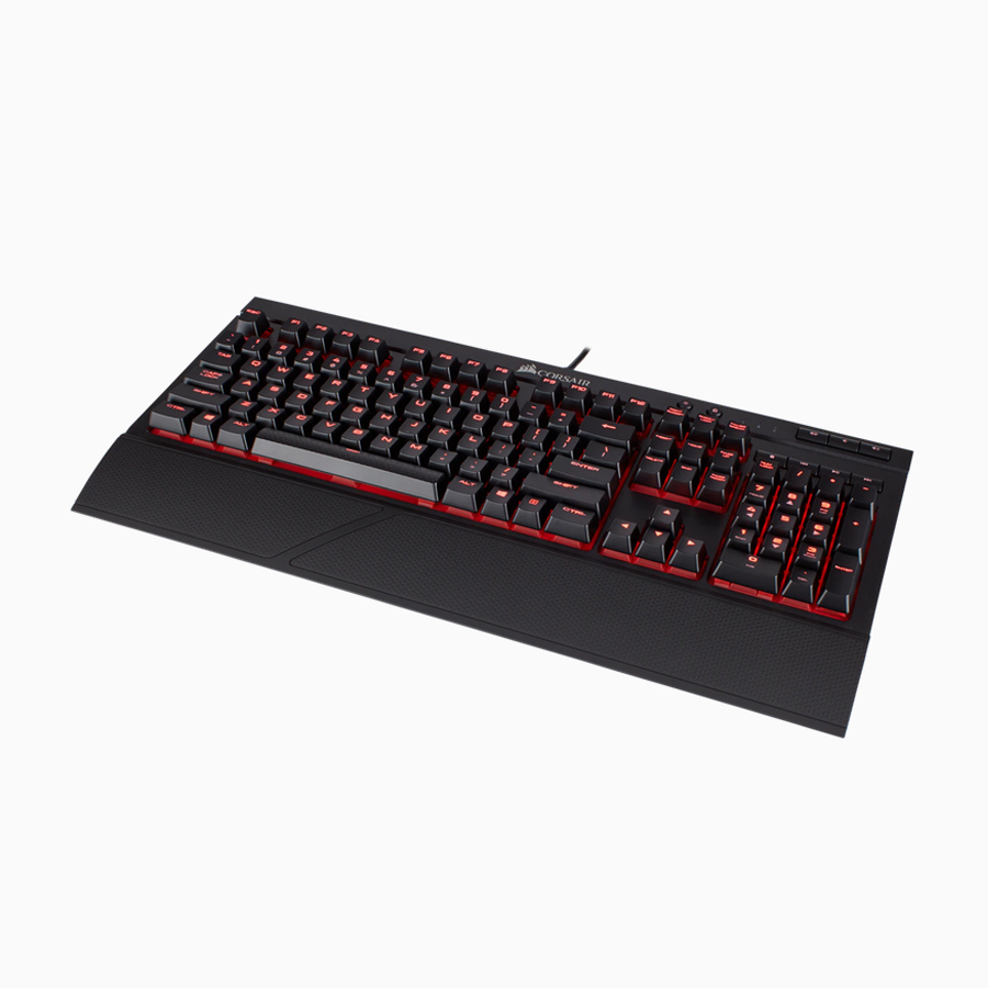 Corsair K68 Mechanical Gaming KeyBoard Red LED MX Cherry Red Switch