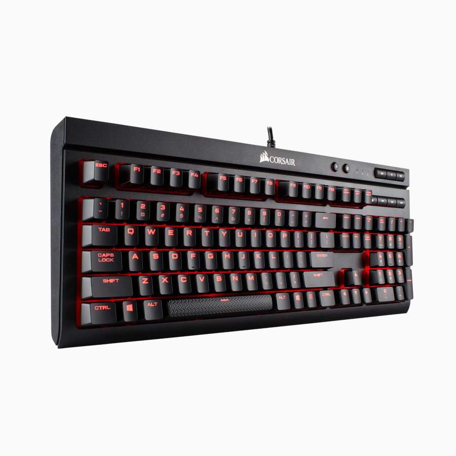 Corsair K68 Mechanical Gaming KeyBoard Red LED MX Cherry Red Switch