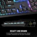 Corsair K60 RGB Pro Low Profile Mechanical Gaming Keyboard Cherry MX Low Profile Speed Keys Switches